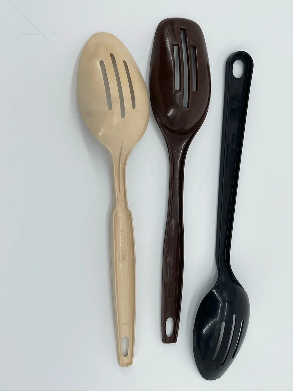 Vintage Made in USA Slotted Serving Spoons - Ekco, Tailor, Foley